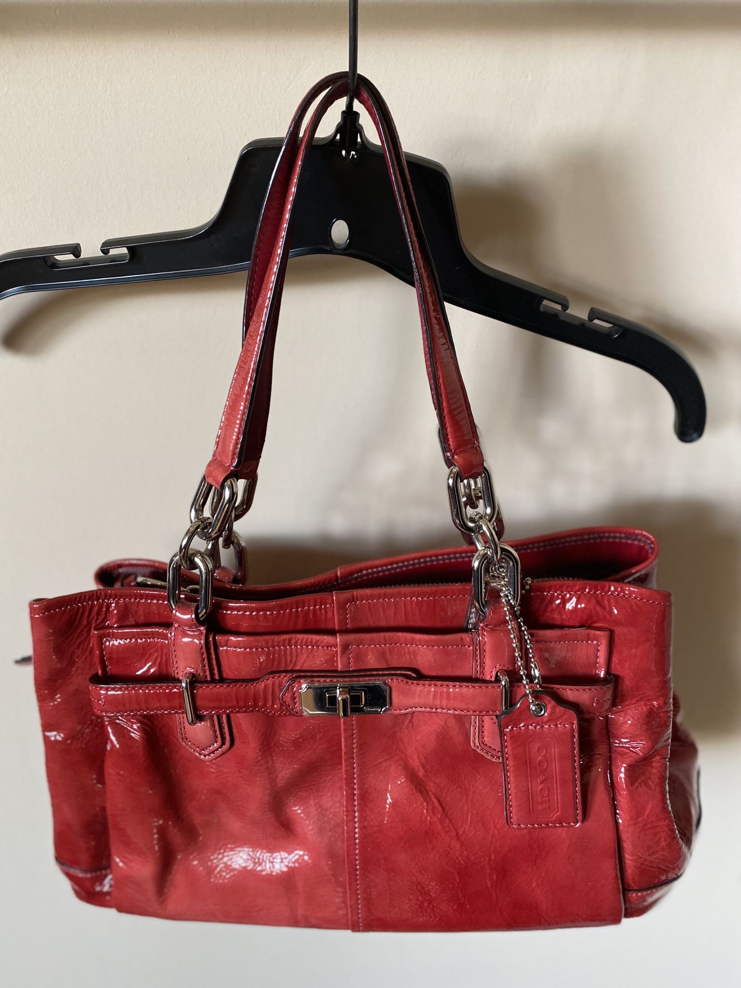Coach Red Purse Handbag