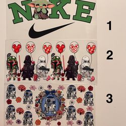 Star Wars UV DTF wraps