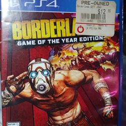 Ps4 Boarderlands GOTY