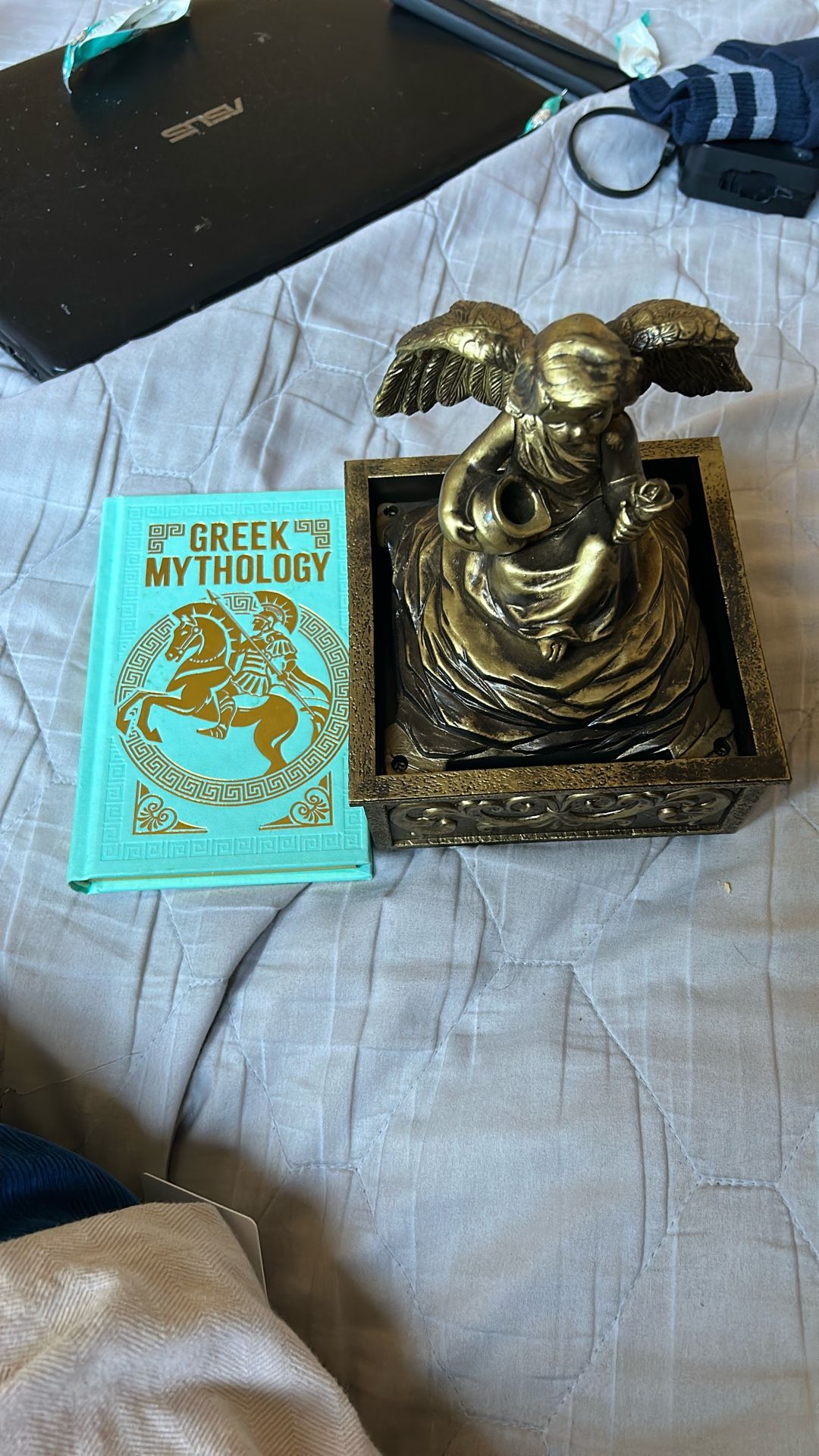 Book And Mini Fountain