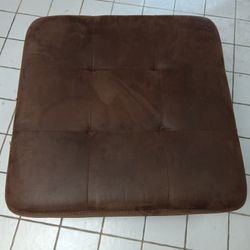 Brown Ottoman 36x36x18