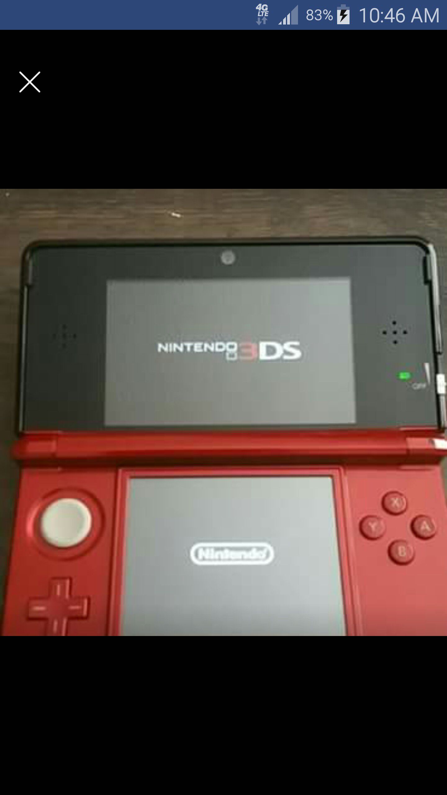 Nintendo 3DS (Red) Game/Accessories Bundle