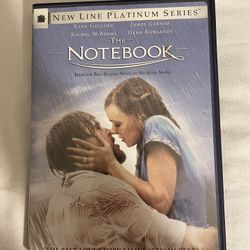DVD The Notebook Ryan Gosling James Garner