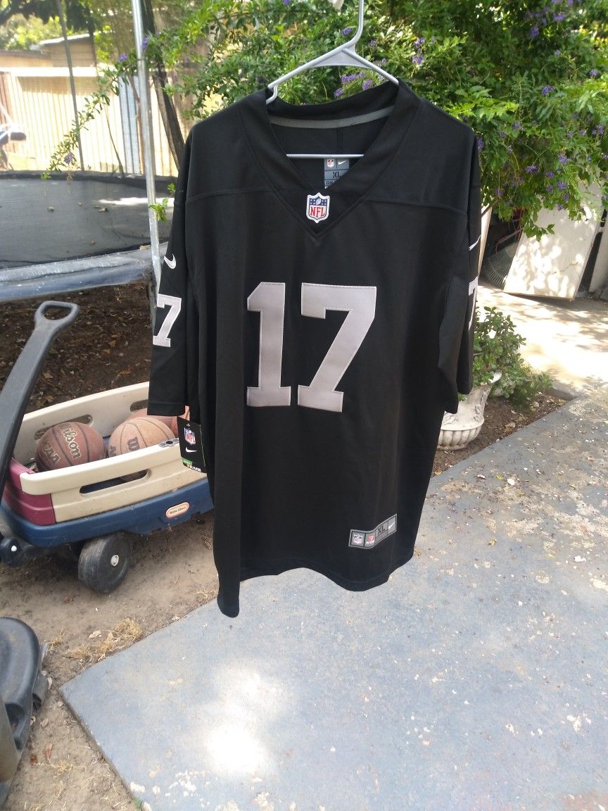 "Brand New".."Raiders"..(Stitched).."Adams" Jersey..Size XL