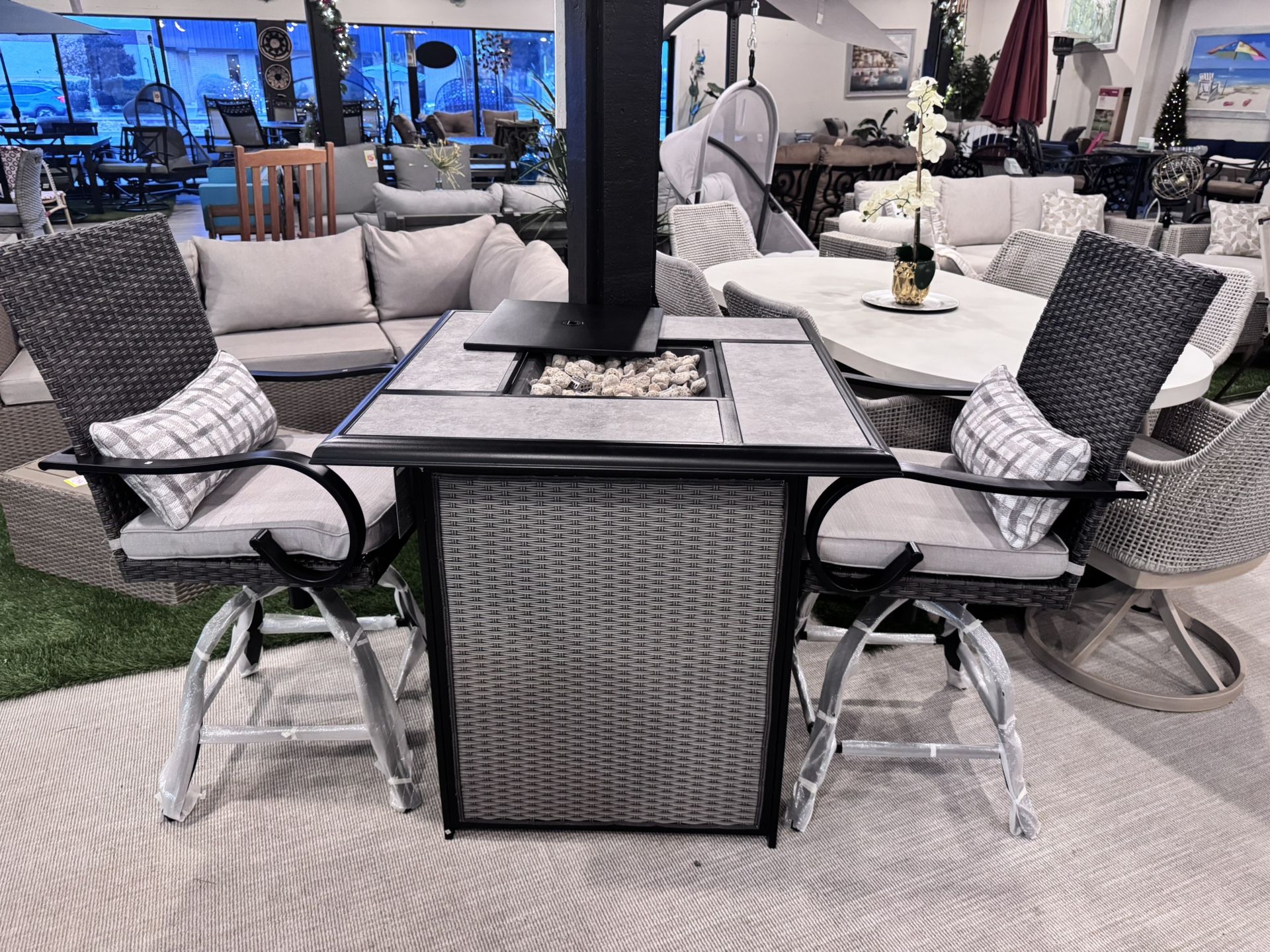 3pc Counter Height Set 