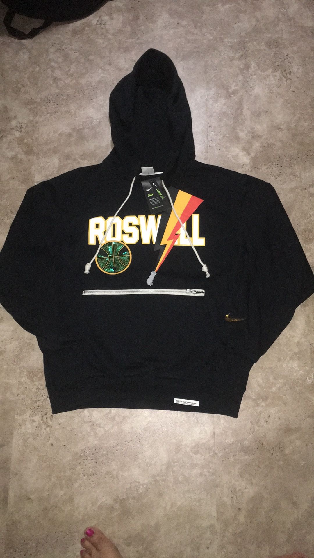 Brandnew Nike X Roswell Rayguns Hoodie Mens Size Small