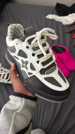 Louis Vuitton Skate Sneakers Black White
