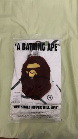 Bape shirt white