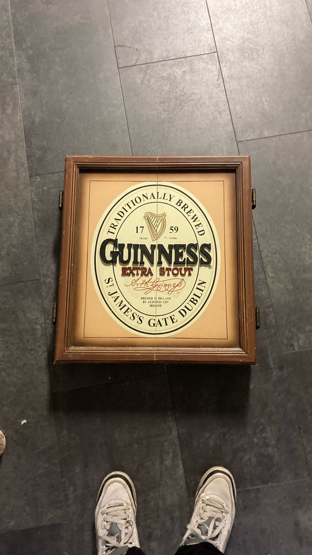 Vintage Guinness Dartboard