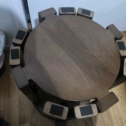 Solid Wood Stool, Stackable Bench, 4-in-1 Stackable Stool，Packaging opened only