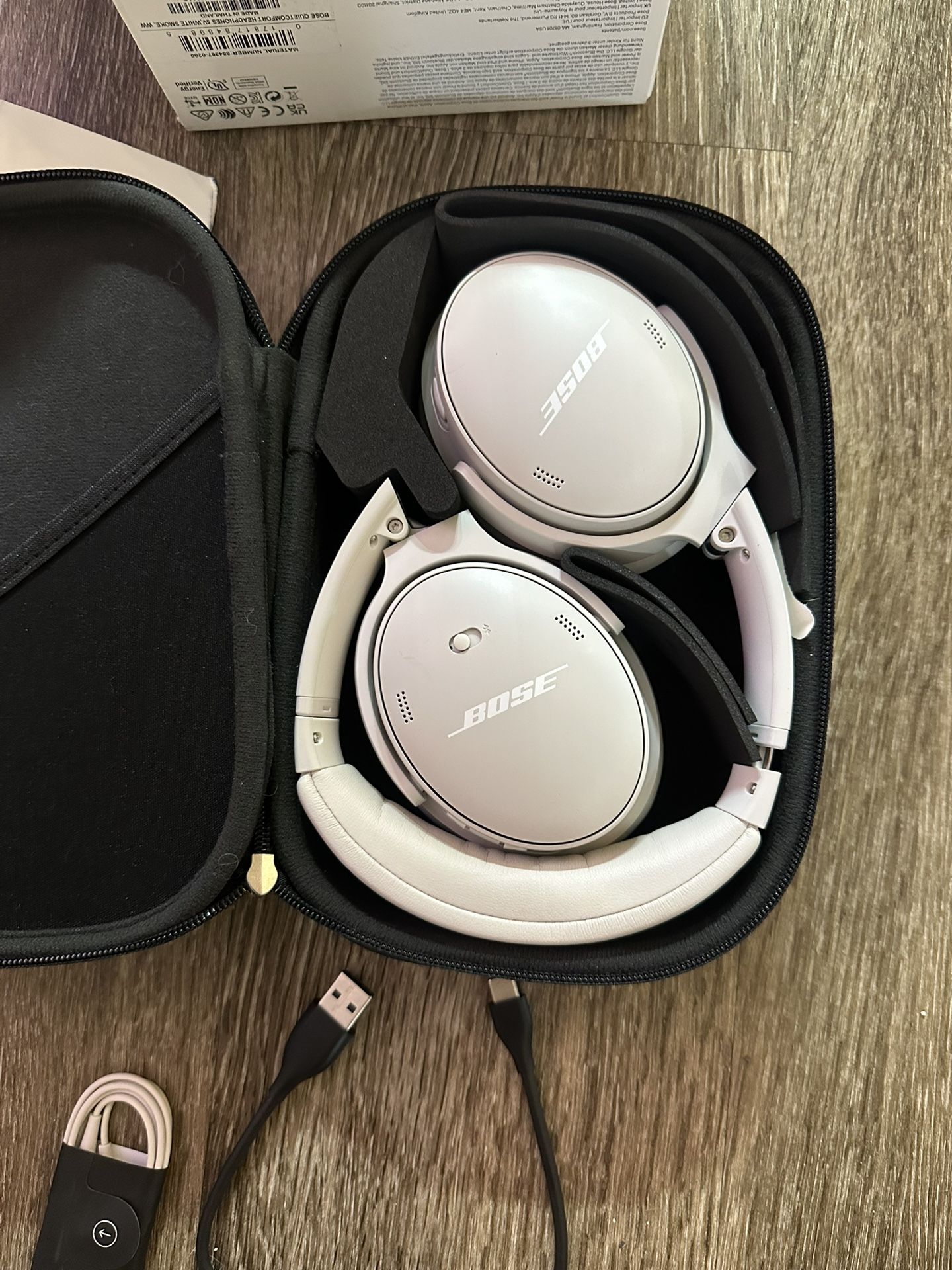 NEW Bose QuietComfort Bluetooth Wireless Noise Cancelling Headphones - White