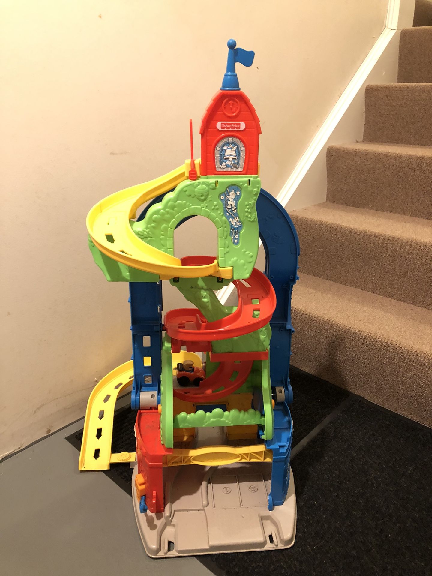 Toddler 1-in-1 Skyway / Race Track