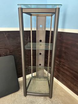 Glass shelves. Two of them