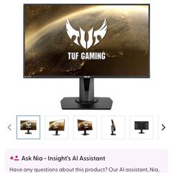 Two Gaming Monitors 