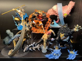 One Piece Duel Memories Ichibansho / Ichiban Kuji Set Of 6 Figures
