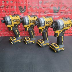 DEWALT 20V MAX XR CORDLESS BRUSHLESS 1/4-IN. IMPACT DRIVER ( TOOL ONLY  )