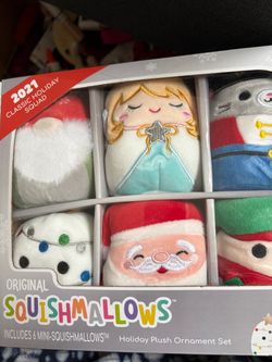 Squishmallows 2021 Classic Holiday Squad 6-Pack