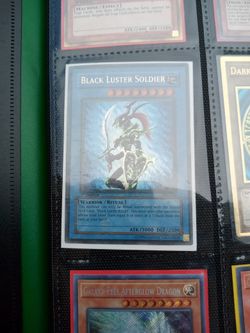 Black Luster Soldier. Yugioh Card
