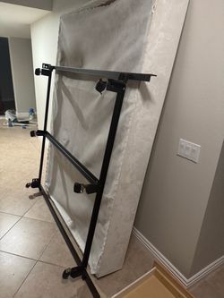Full Size Tempurpedic Box Spring & Frame