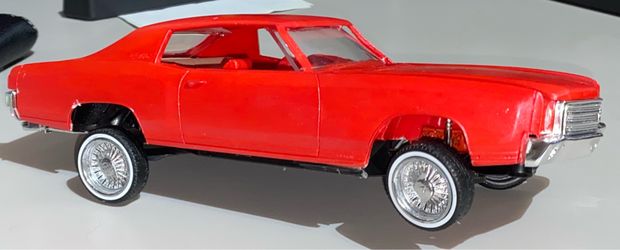 AMT 1970 monte carlo Lowrider hydraulics red CUSTOM (READ DESC)
