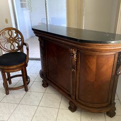 Beautiful Home Bar And Stool