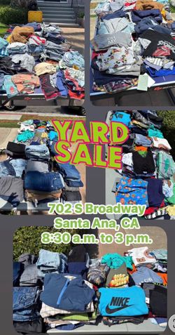 Santa Ana Yard Sale