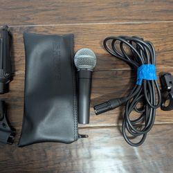 Shure SM58 Cardioid Dynamic Vocal Microphone