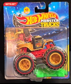 2026 Hot Wheels Monster Trucks Gotta Go Treasure Hunt 1:64 Diecast