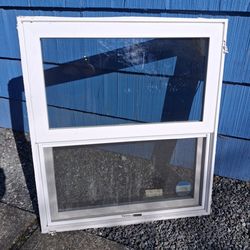 Vinyl Window 34x40 Single Hung