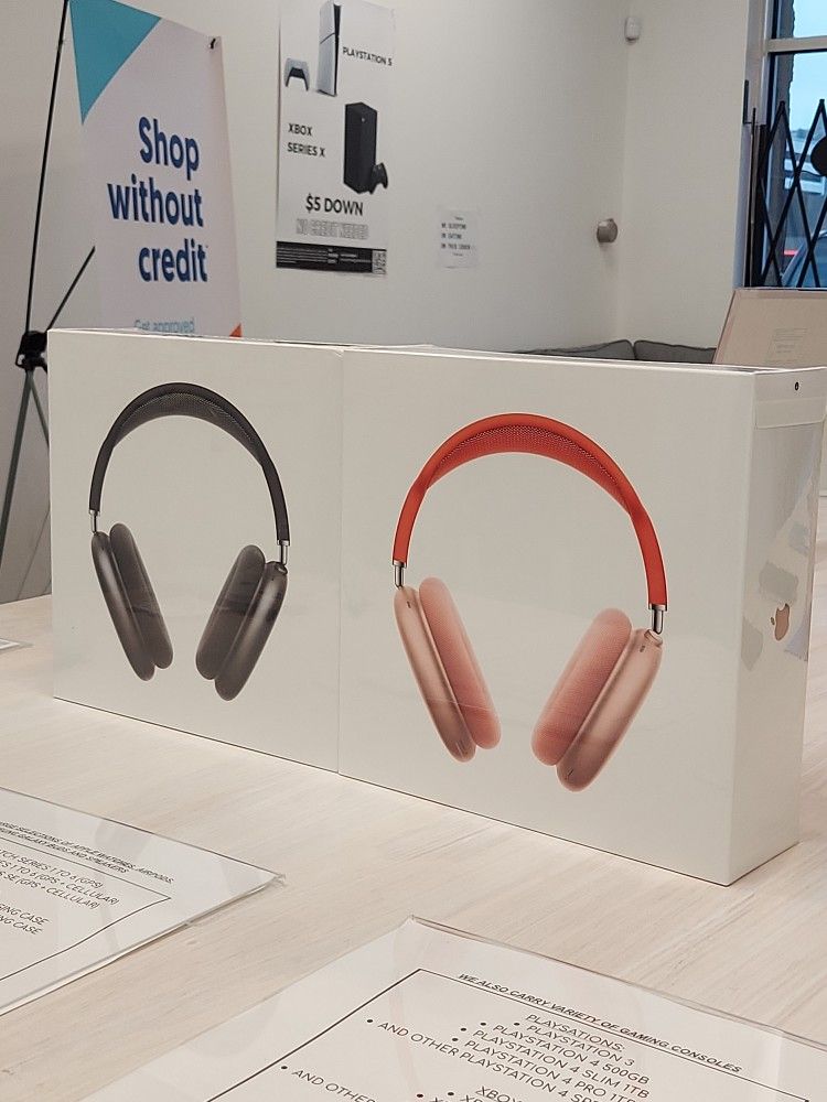 Apple Airpods Max Brand New Headset - Best Deal In Town - $5 Down Today