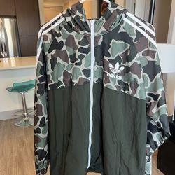 Adidas Originals Camo Windbreaker Jacket