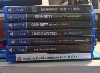 PS4 games *READ DESCRIPTION*