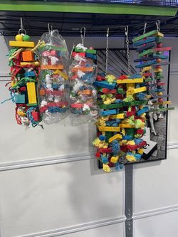 Lot Of Bird Parrot Toys New