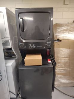GE stackable washer and dryer