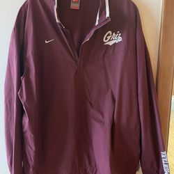 Nike x UofM Griz Pullover Jacket. size L