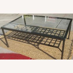 Sofa Table Glasstop Ikea