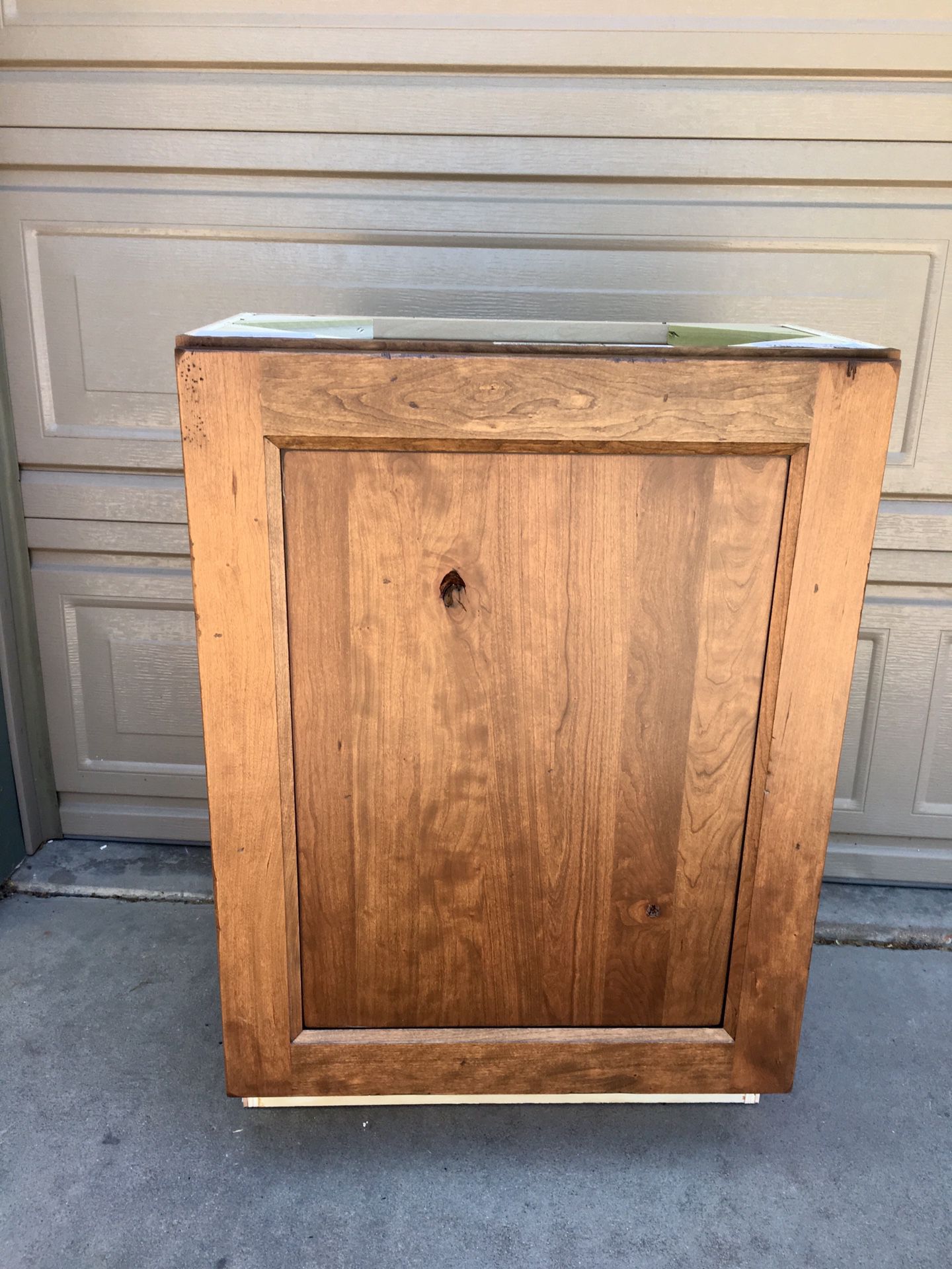 Rustic Cherry wood Shiloh 24” base cabinet