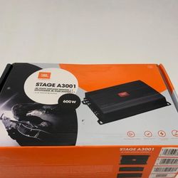 JBL STAGE A3001 300W Mono Channel Car Amplifier OPEN BOX 