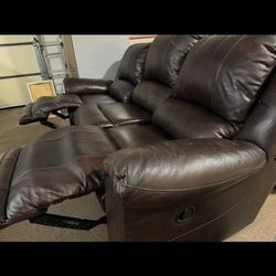 Leather Couch $180