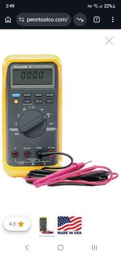 FLUKE 87 TRUE RMS MULTIMETER