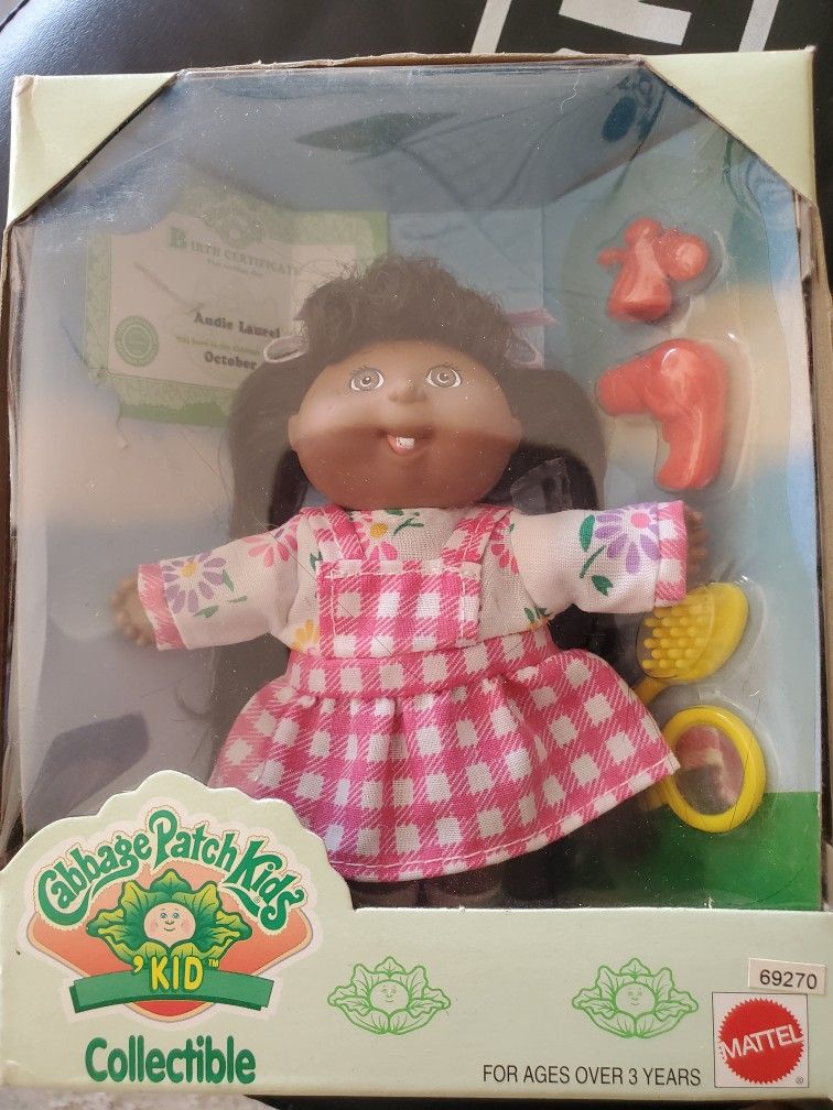 Mini Cabbage Patch Doll, Brand New 