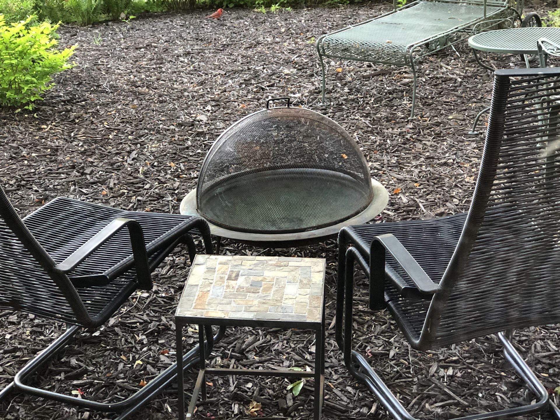 Metal and Copper Small Fire 🔥 Pit