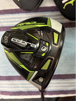 Cobra RADSpeed Carbon Wrap 10° Driver + Matching 3 Wood – Regular Flex – Near Mint