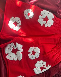 Denim Tears Cotton Wreath Red medium