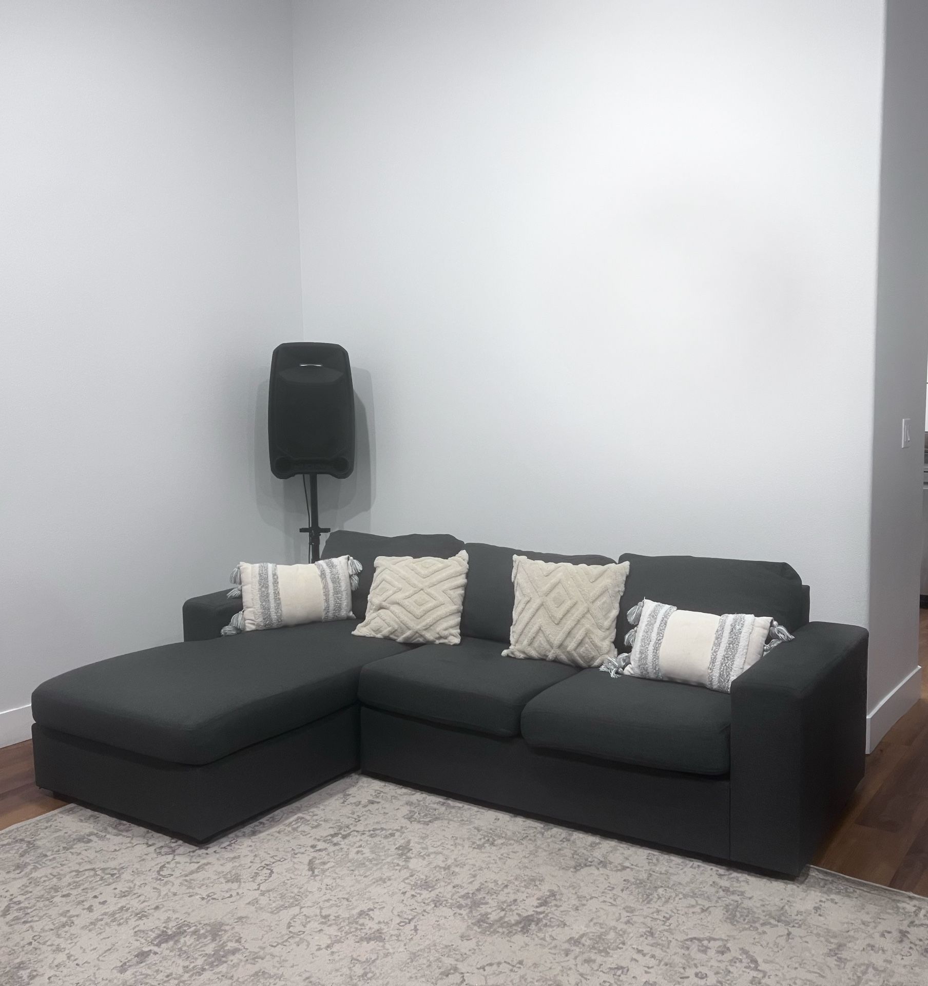 Sofa Linen Couch, Pillow Not Included