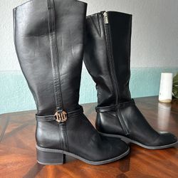 Tommy Hilfiger Leather Boots 