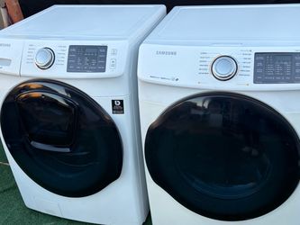 Samsung Front Load Washer and Gas Dryer
