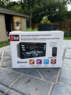 Dual Electronics 7 Character LCD Digital Media Receiver with Bluetooth 