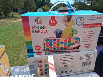 Kids sensory tissue box