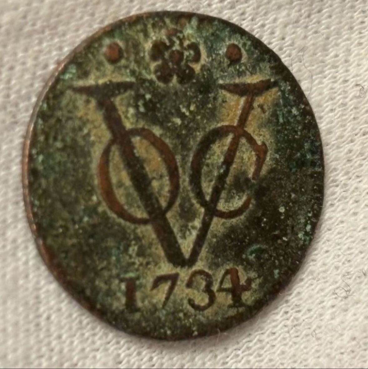 Coin Antiques 1734. Holland